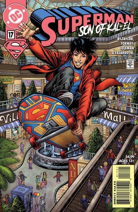 סופרמן: בנו של קאל-אל 17 סי וי-אף ; די-סי קומיקס | 90 גרסה אחורה